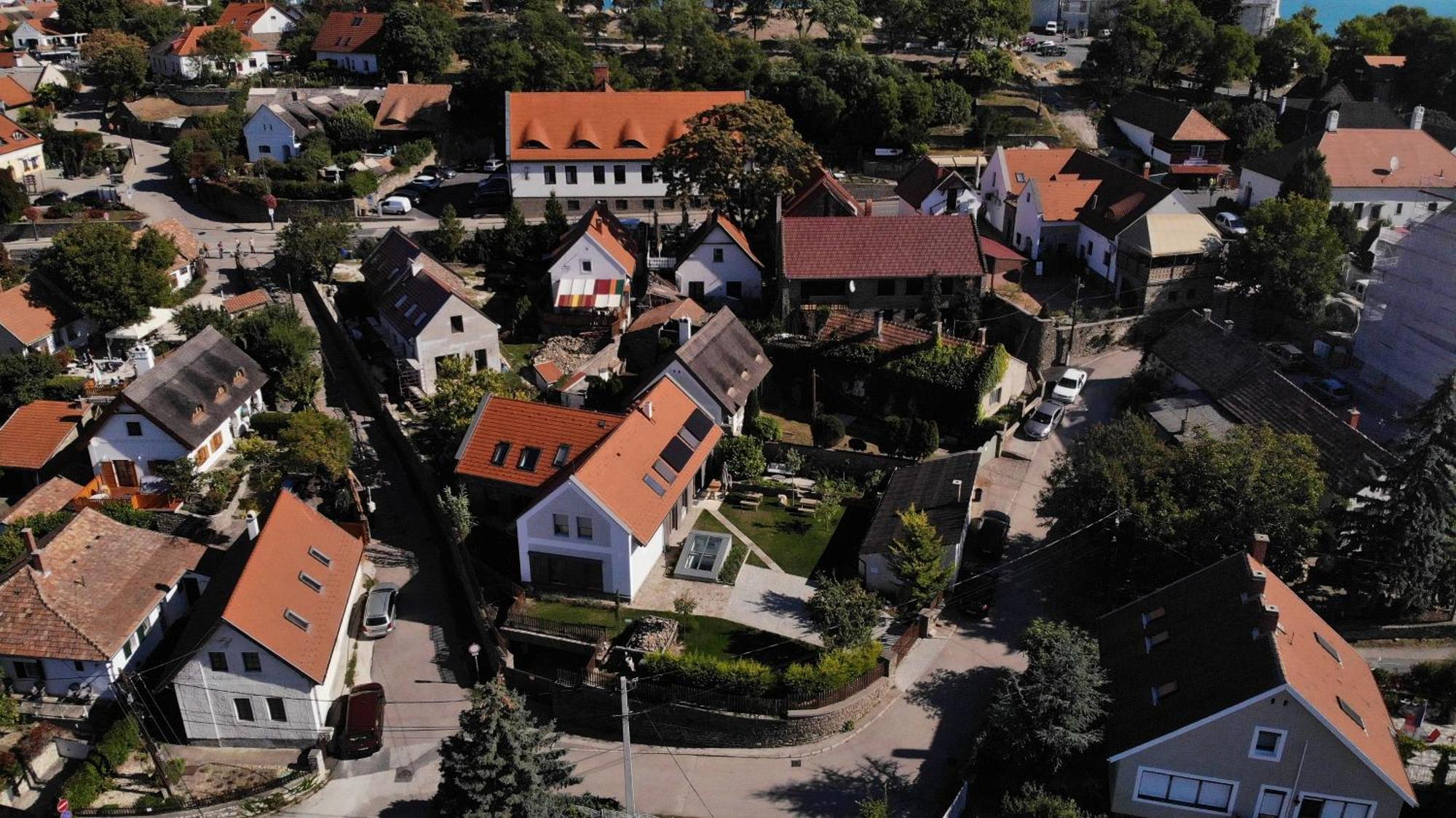 Kaska Haz Apartment Tihany Bagian luar foto
