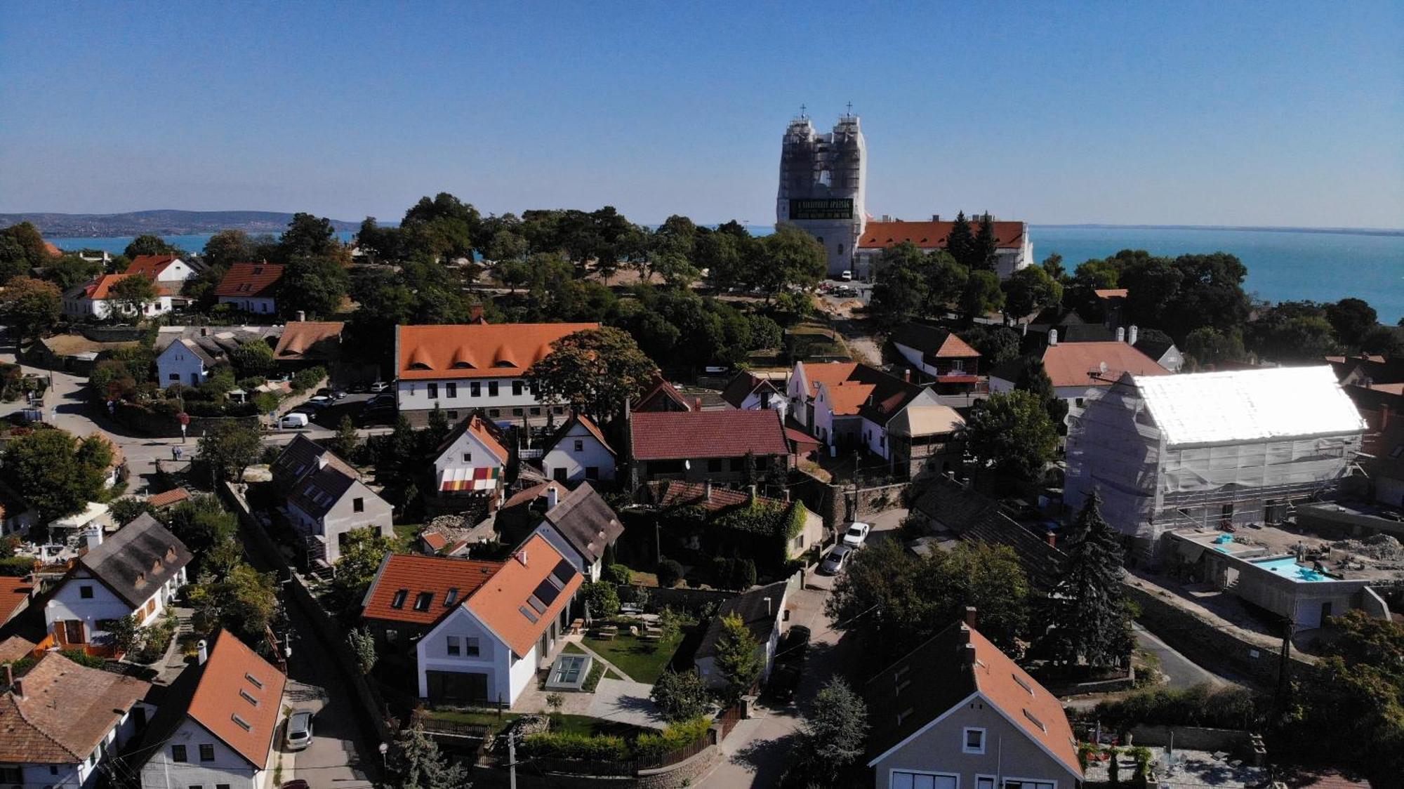 Kaska Haz Apartment Tihany Bagian luar foto